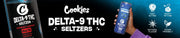 Cookies - DELTA 9/THC SELTZER - 4 Pack