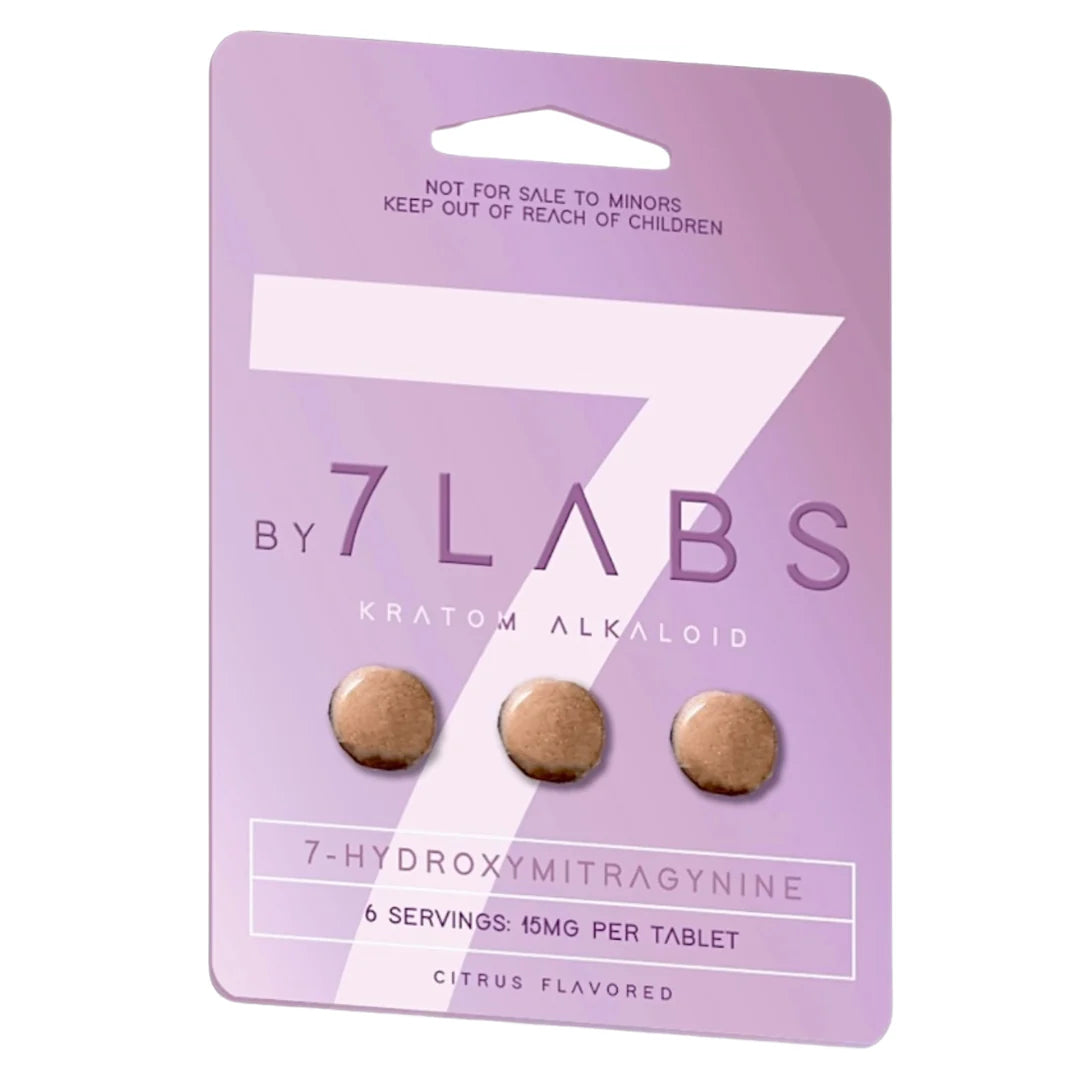 7 Labs 7-Hydroxymitragynine Kratom Tablets 15mg