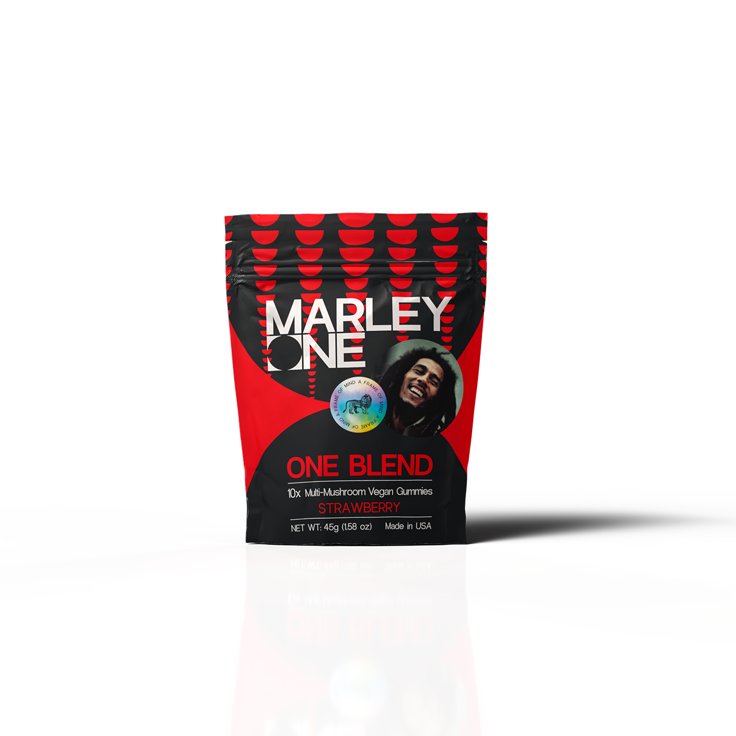 One Blend - Mushroom Vegan Gummies | Strawberry