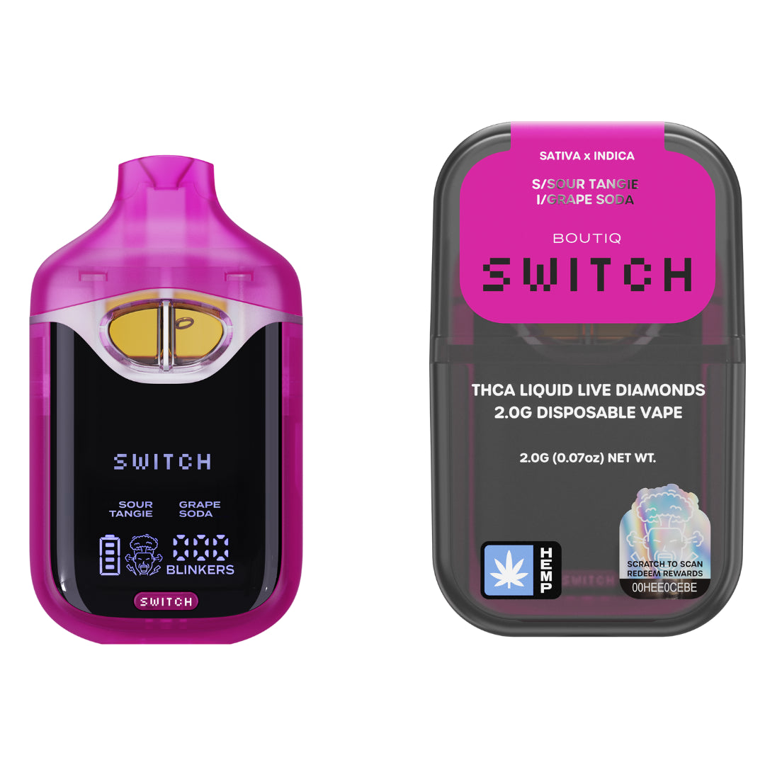 Boutiq Switch V4 | THC-A 2G Disposable Vape