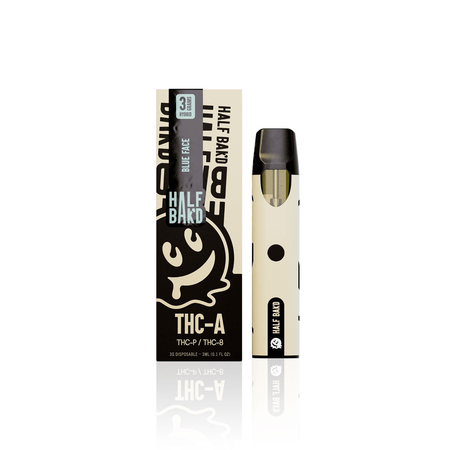 Half Bak’d THC-A Disposable 3G