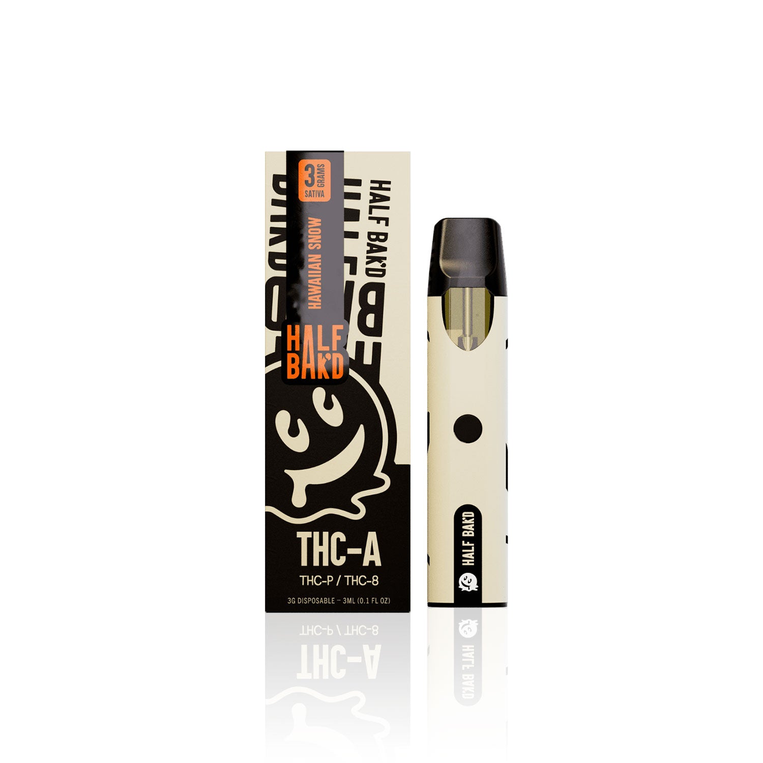 Half Bak’d THC-A Disposable 3G